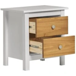 Table Chevet Bonnie Gris 2 Tiroirs -Reflet Maison c0a7bd5542c549c485ed57ada23411f7