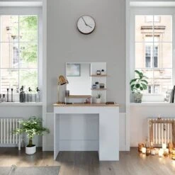 Coiffeuse Julia Blanc -Reflet Maison c682288572484557862ac6159d92ae0f