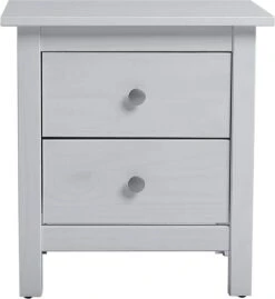 Table Chevet 2 Tiroirs Betty Blanc -Reflet Maison c750ff830dea4a49add1c8f4b80fa25e