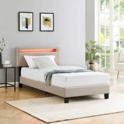 Lit Simple AUSTIN 90x190 Cm -Reflet Maison c76911741284442e8d71a32ffd3f06aa