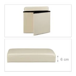 Tabouret Pliant Similicuir -Reflet Maison c861a3ff6e014120a6d8c52705290cde