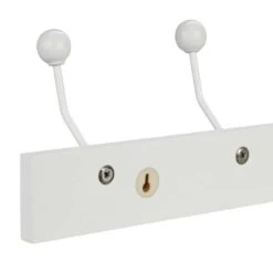 Portemanteau Mural Blanc 5 Crochets -Reflet Maison cd7c5da404764e2ba8181b9b0606d5e1