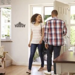 4x Portemanteaux Muraux En Fonte Argenté -Reflet Maison cddd9adcd7a1423fba5f3c6ae4fe2594 1