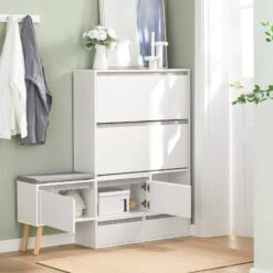 Meuble à Chaussures FSR134-W -Reflet Maison cf6ec69ebb3c40708add8a6f9d0d2c0a