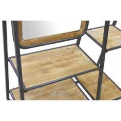 Vestiaire En Pin Et Métal Avec Miroir -Reflet Maison d2bf85049de8435d87addddff29cf366