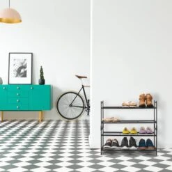 Étagère à Chaussures Empilable 2 Niveaux -Reflet Maison d614be1283bb40d08899a5031bf1c80e