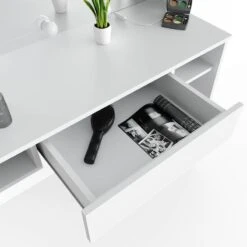 Coiffeuse Daenerys Avec Tabouret & LED -Reflet Maison d6c2bde88894431f9fb8377a94fc2bf2