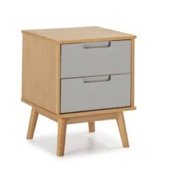 Table Chevet Bruce 2 Tiroirs