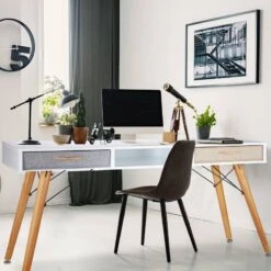 Bureau Design Scandinave 3 Compartiments -Reflet Maison db660a60c2b543abab9739d4beec37bc