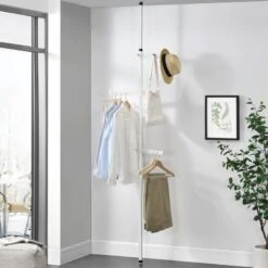 Porte-Manteau Téléscopique Havneby -Reflet Maison dc3e58d9add54679b6b263438cef08b1