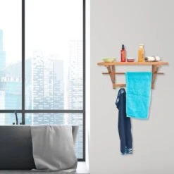 Étagère Porte-serviette Murale -Reflet Maison dd1b4c8dbe954e2982bec4d526af4968