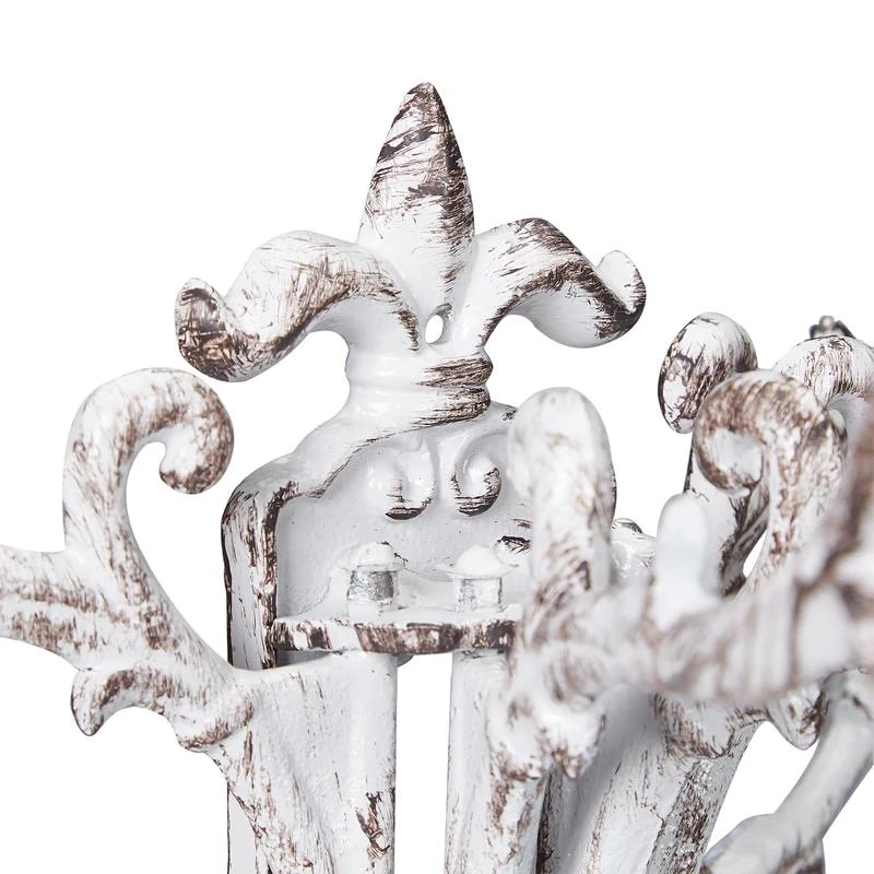 1x Garde Robe Murale Blanche Vintage 5 1x Garde Robe Murale Blanche Vintage â Image 5