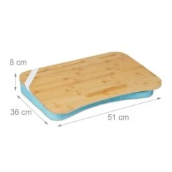 Support Pour Ordinateur Portable En Bleu -Reflet Maison e2cec5a81495480cacaede0a26f2f45e