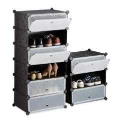 Meuble Chaussures Rangement 10 Casiers -Reflet Maison e327e783fb7940db8fca3bc724cea053