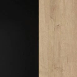 Vitrine Effet Chêne Piètement Métal Mat -Reflet Maison e54ed390fd6c42758c6c6cea6c98a4bb