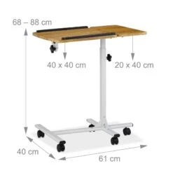 Table De Lap Top Sur Roulettes -Reflet Maison e7fbb5c2da764377b14efc014d32bb02
