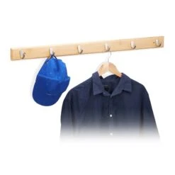 1x Porte-manteaux Patères 6 Crochets -Reflet Maison e8aa52a17ea6445bb8fa1c7cd5560d76