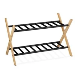 Étagère à Chaussures Avec 2 Niveaux