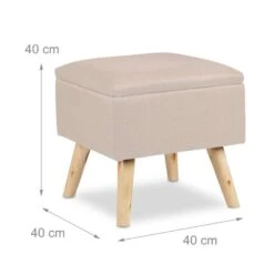 Tabouret Avec Espace De Rangement -Reflet Maison edc5d9223b2a4d34beeaf4edf57ea1c3