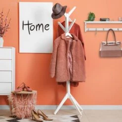 Garde Robe Mural Blanc Avec Supports -Reflet Maison efb2b8da32524c5fa8d7a71902aae012