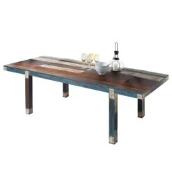 Table Goa II -Reflet Maison esstisch goa ii mango teilmassiv mango dunkelbraun 5230952