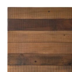 Table TAMATI Avec Fonction Extensible -Reflet Maison esstisch tamati lll mit ausziehfunktion altholz pinie metall pinie schwarz 5085948