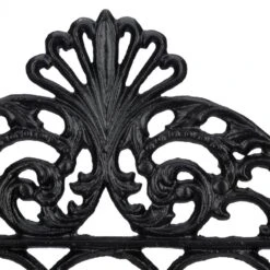 2x Porte-manteau Mural En Fonte Noir -Reflet Maison f054cb0be69e4132a39018b12eea1f6d