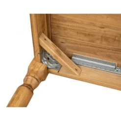 Table De Cuisine Country 120x120cm -Reflet Maison f2396ceb47f2431a9b87762f479247a1