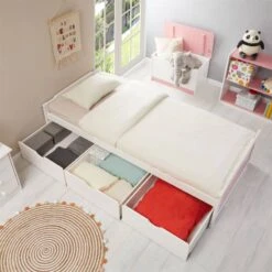 Lit Fonctionnel MIA 90x200 Cm -Reflet Maison f26c6ed90f994114aee65bc786fccbef