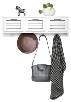 Armoire Murale Étagère Suspendue FHK19-W