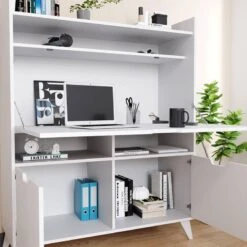 Secrétaire Berdi Blanc -Reflet Maison f724610e35e84a5d8bb933a2cde3b737