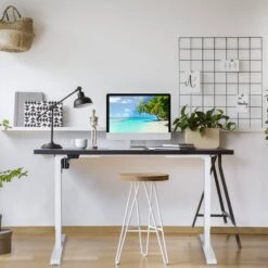 Pied De Bureau Réglable En Hauteur -Reflet Maison fd19325c9de84396bb6d14f2e6274d81