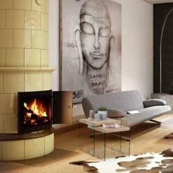 Set De 2 Table Gigogne Bois Pieds Verre -Reflet Maison fd3c7b31c35f4a3e96b2f7d219a66435