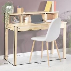 Bureau LENNOX -Reflet Maison fe25190ca861480e8e12c7e1b87696fd