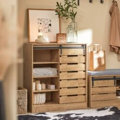 Commode à Chaussures Armoire FSB65-HG -Reflet Maison fe55f0d0c250456ea214b0851f1a27e0