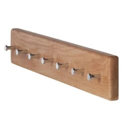 Porte-manteau Mural Anamur III -Reflet Maison garderobenleiste anamur wildeiche massiv 4764968