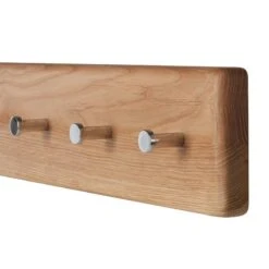 Porte-manteau Mural Anamur III -Reflet Maison garderobenleiste anamur wildeiche massiv 4764972