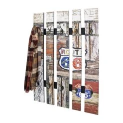 Porte-manteaux mural Route