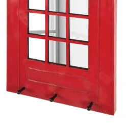 Porte-manteaux mural Scott -Reflet Maison garderobenpaneel scott metall rot 4339992