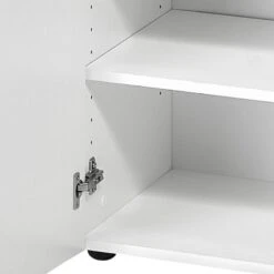 Armoire D’entrée Adana -Reflet Maison garderobenschrank adana hochglanz weiss 5157544