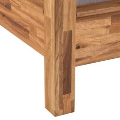 Lit à Baldaquin Lisa -Reflet Maison himmelbett lisa massivholz 180 x 200cm eiche 3430517