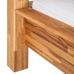 Lit à Baldaquin Lisa -Reflet Maison himmelbett lisa massivholz 180 x 200cm eiche 3430529