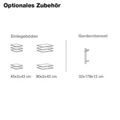 Armoire à Portes Battantes Nuevo 9 Armoire à Portes Battantes Nuevo -Reflet Maison home design salta kleiderschrank alpinweiss absetzung anthrazit versch groessen m wi ssk 0178a 3