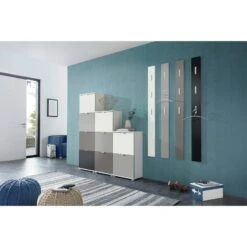 Meuble à Chaussures Colorado -Reflet Maison klappe colorado dunkelgrau 4054676