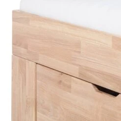 Lit En Bois Massif EosWOOD -Reflet Maison massivholzbett eoswood inklusive 4 bettkaesten eiche massiv 180 x 200cm eiche weissoel 3396701