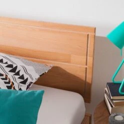 Lit En Bois Massif MaiaWOOD -Reflet Maison massivholzbett maiawood buche massiv 140 x 200cm 4238728