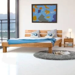 Table De Chevet AresWOOD -Reflet Maison nachtkommode ares kernbuche massiv geoelt 327572