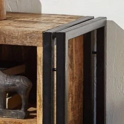 Table De Chevet Iron -Reflet Maison nachtkommode iron mango massiv eisen 3718053