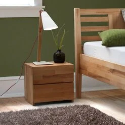 Table De Chevet ZoeWOOD II -Reflet Maison nachtkommode venus eiche massiv geoelt 292291