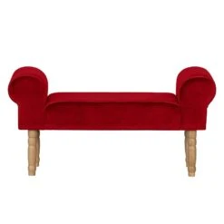 Banc Capitonné Banquette -Reflet Maison polsterbank banquette samt rot 2788610